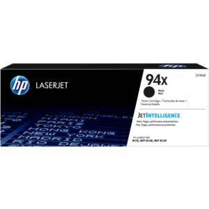 HP 94X High Yield Black Original LaserJet Toner Cartridge with JetIntelligence