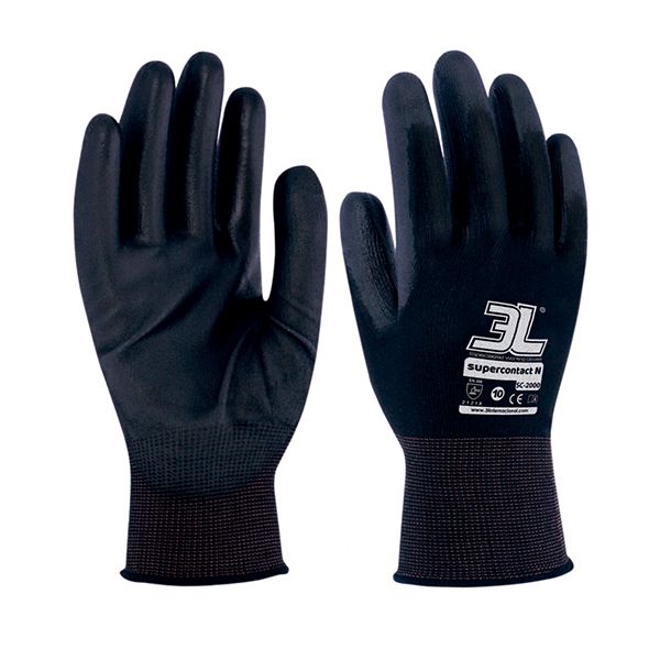 Meister 9004210 - Guante (tamaño 10/XL, 12 Pares, En Práctico Set